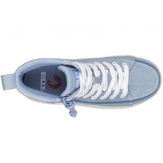 BILLY CS visoki čevlji za otroke - Denim/white (M)