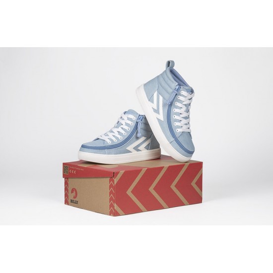 BILLY CS visoki čevlji za otroke - Denim/white (M)