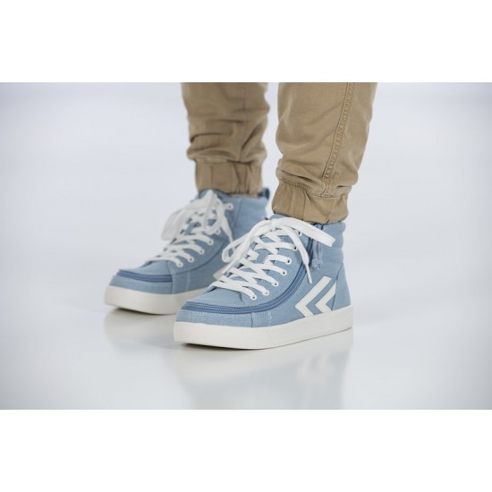 BILLY CS visoki čevlji za otroke - Denim/white (M)