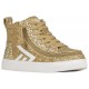 BILLY CS Glitz visok čevelj za otroke - M - Champagne