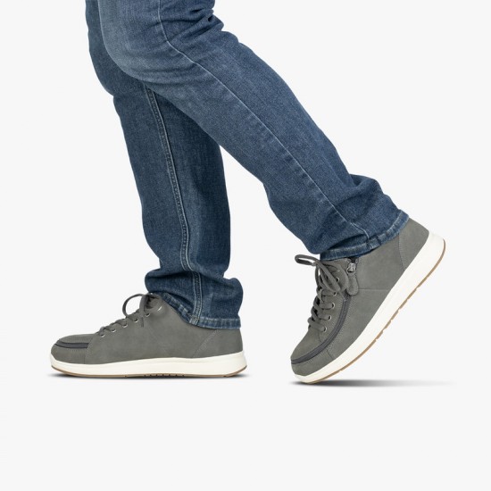 BILLY Comfort Plush - XW - semiš sivi